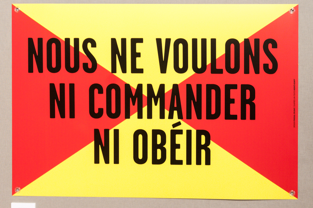 prevbulle fl Nous ne voulons ni commander ni obéir Fête de l'Humanité 2013 © Jean Paul Romani -- huma-4812.jpg.jpg